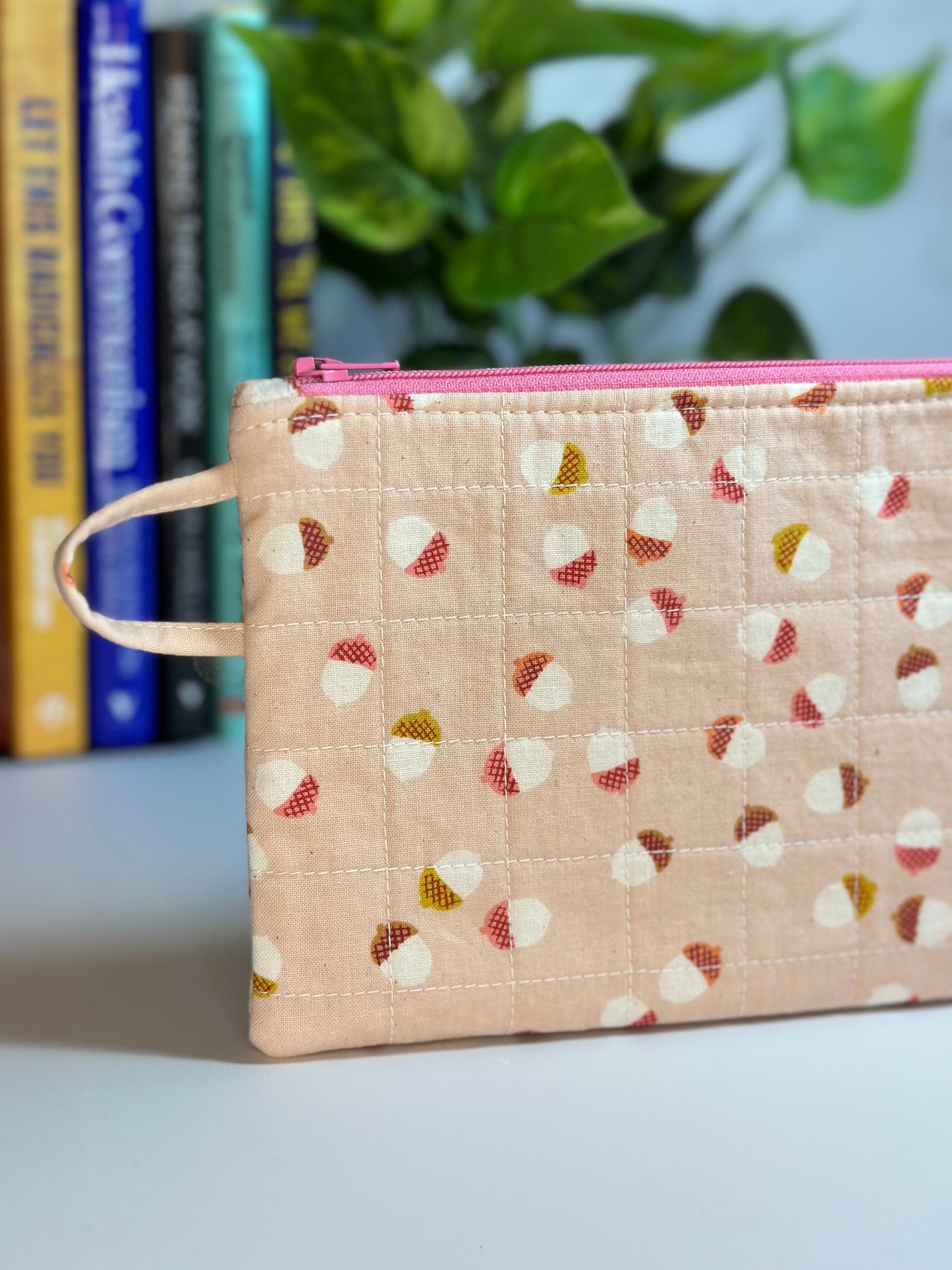 quilted pouch
