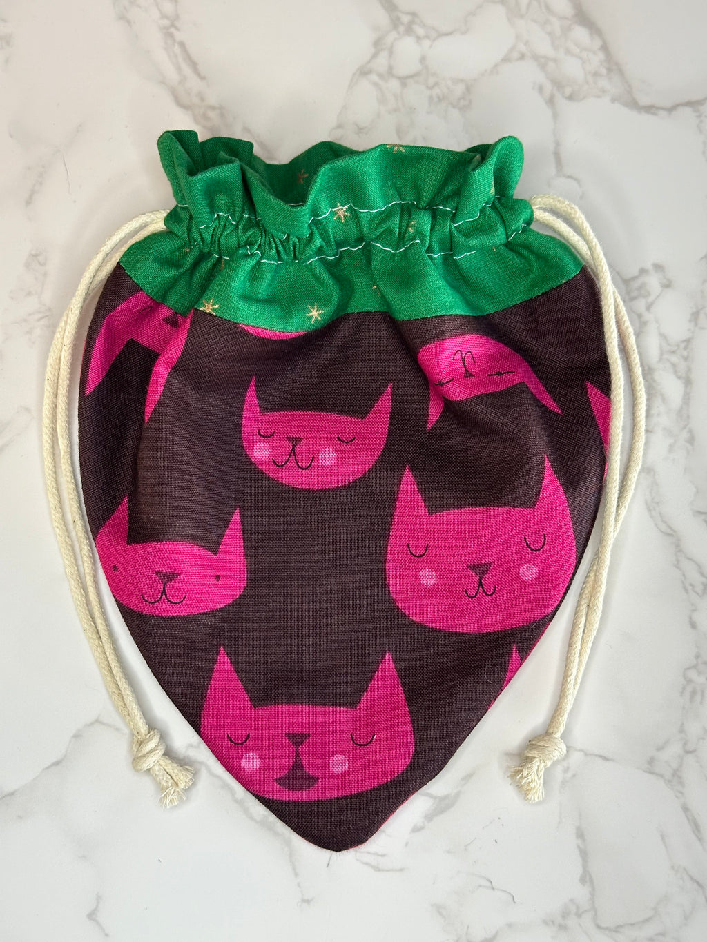 strawberry bag - cats