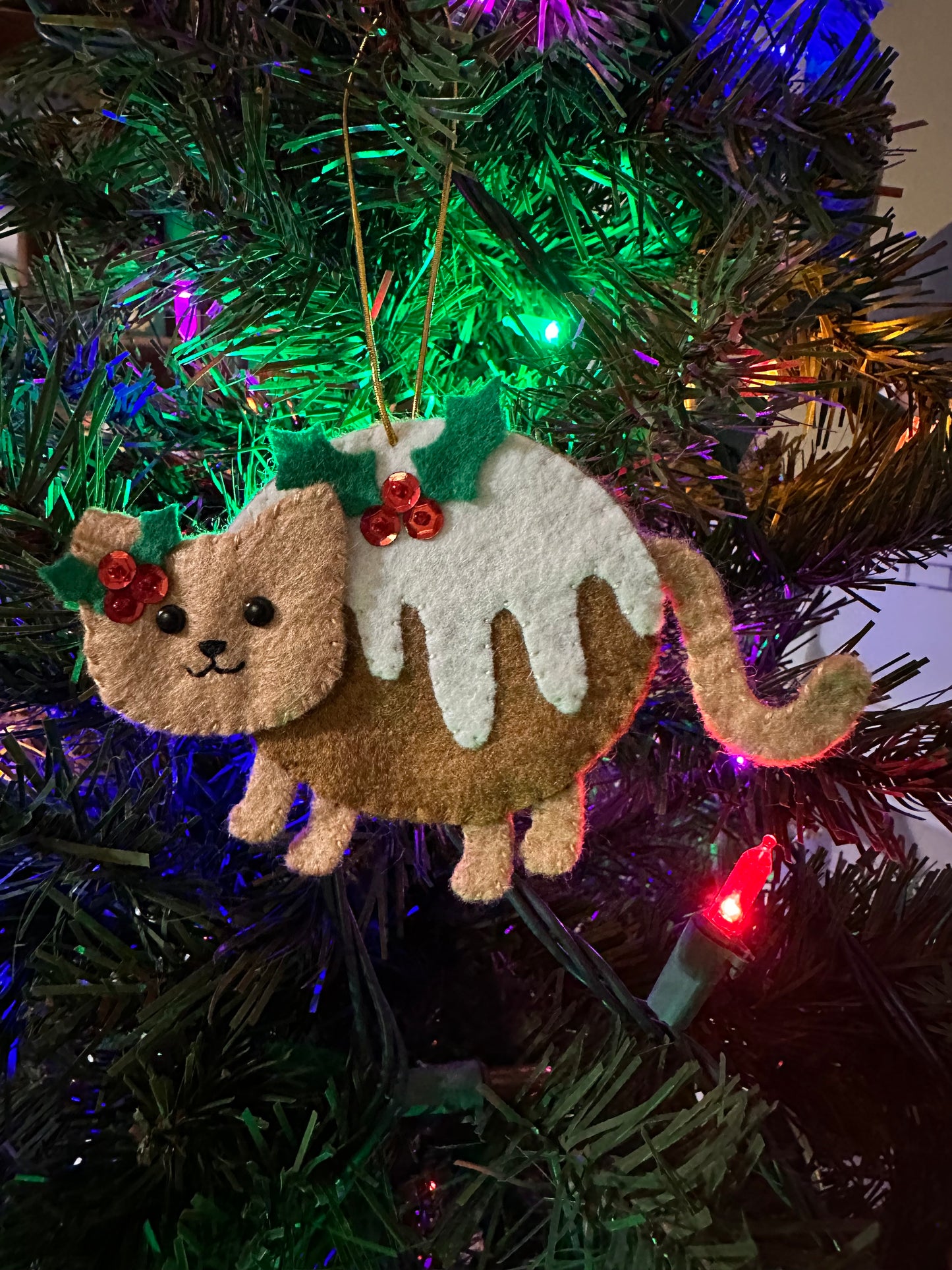 PUDDIN CAT! ornament