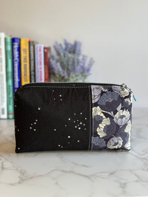 Boxy Pouch - Goth Floral