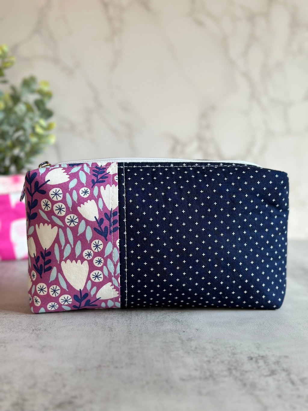 Boxy Pouch - Heart to Heart (Cotton+Steel)