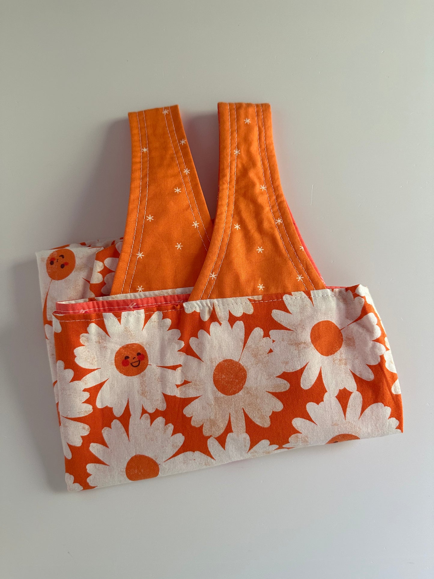 Reusable Fabric Tote - Daisies