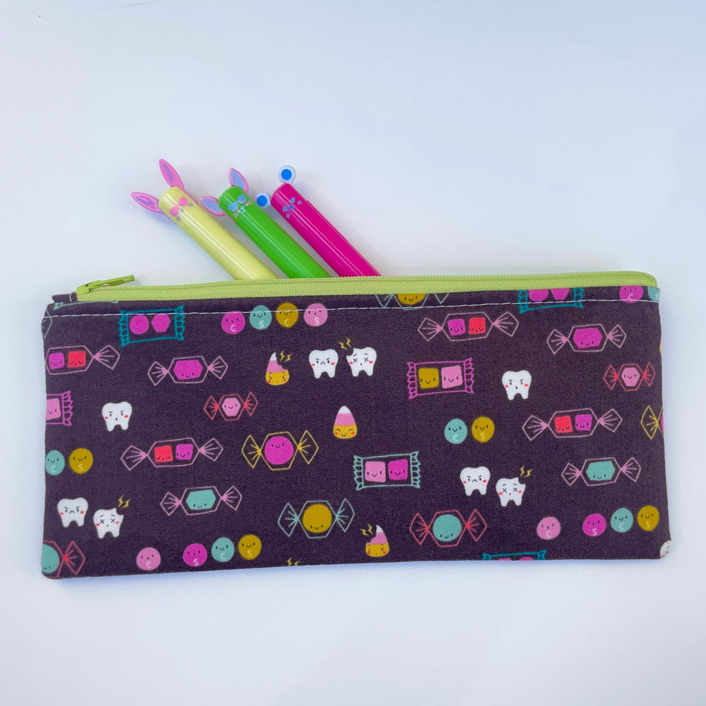 Teeth and Candy - Pencil Pouch