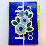 floral elastic bookmark / planner band