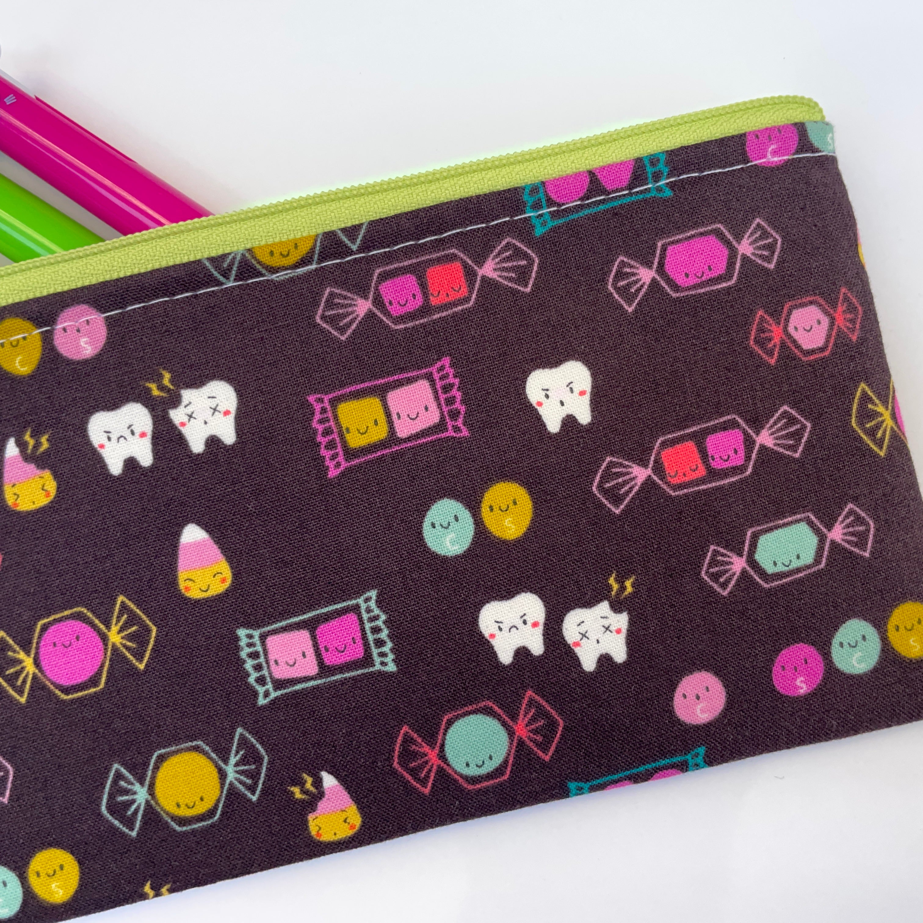 Teeth and Candy - Pencil Pouch
