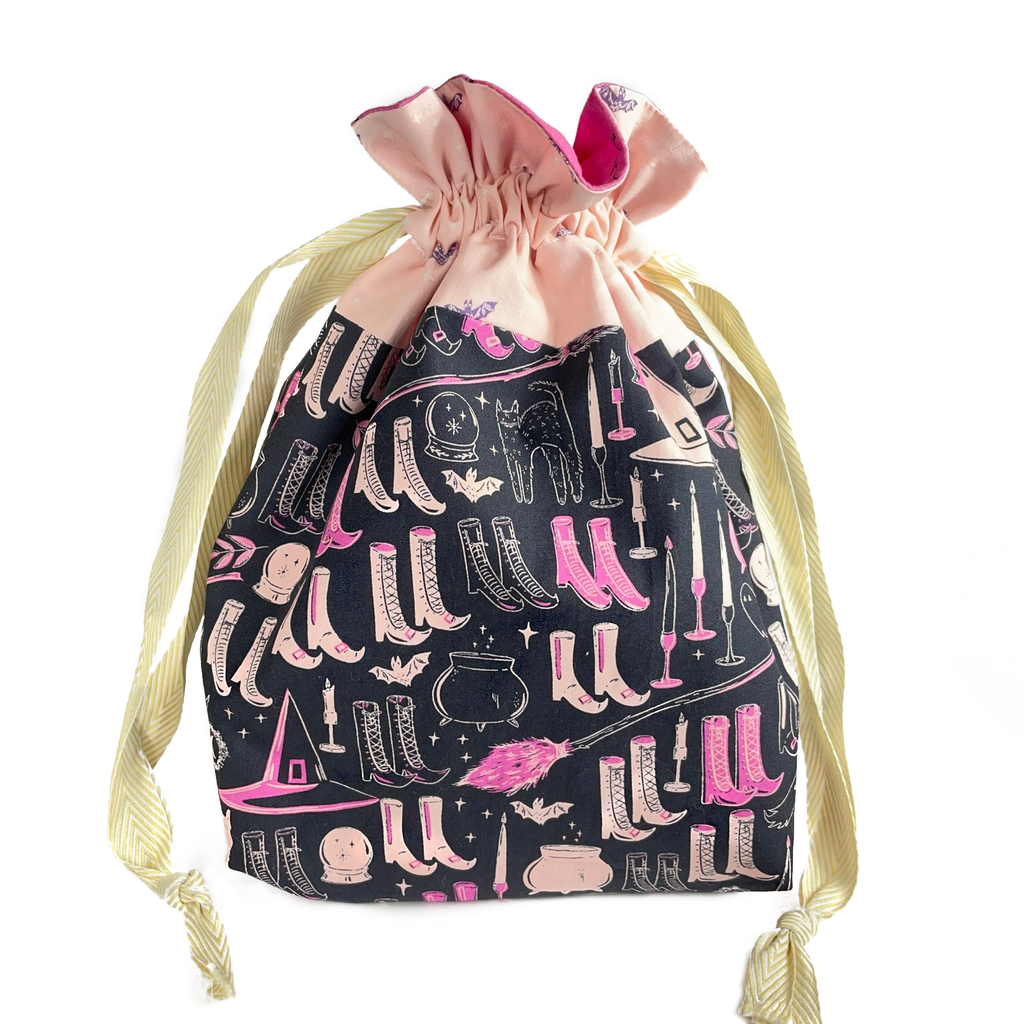 Lined Drawstring Bag - Witch’s Wardrobe Sweet