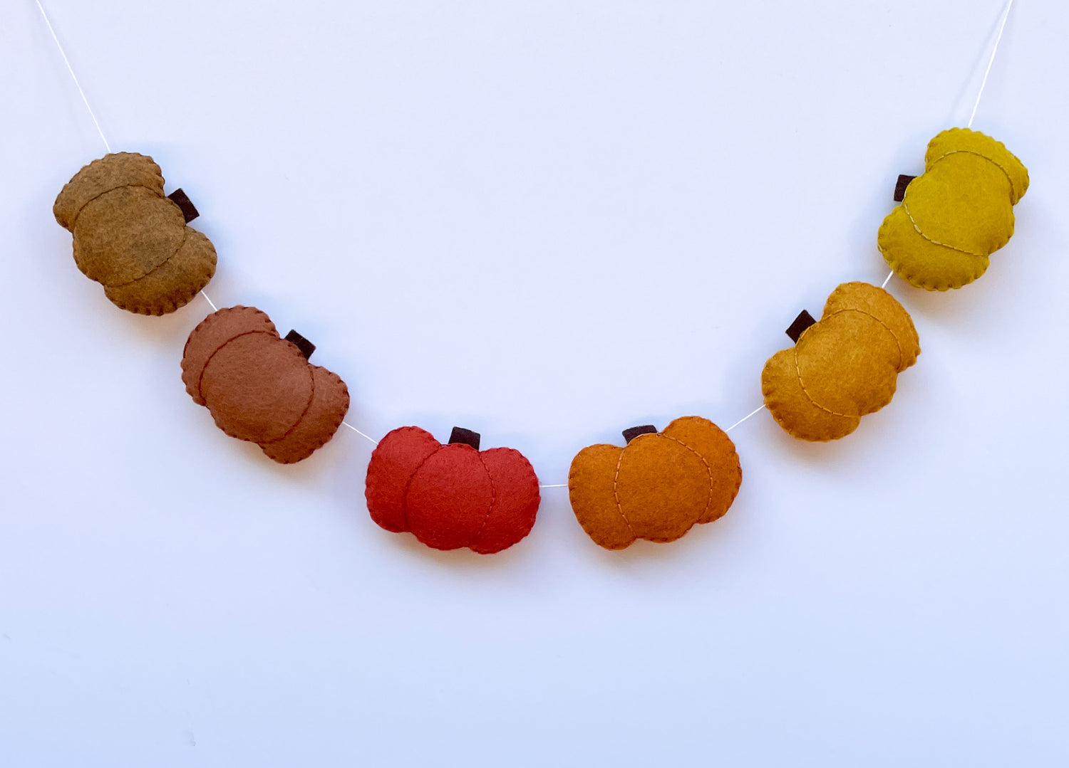 fall felt garlands