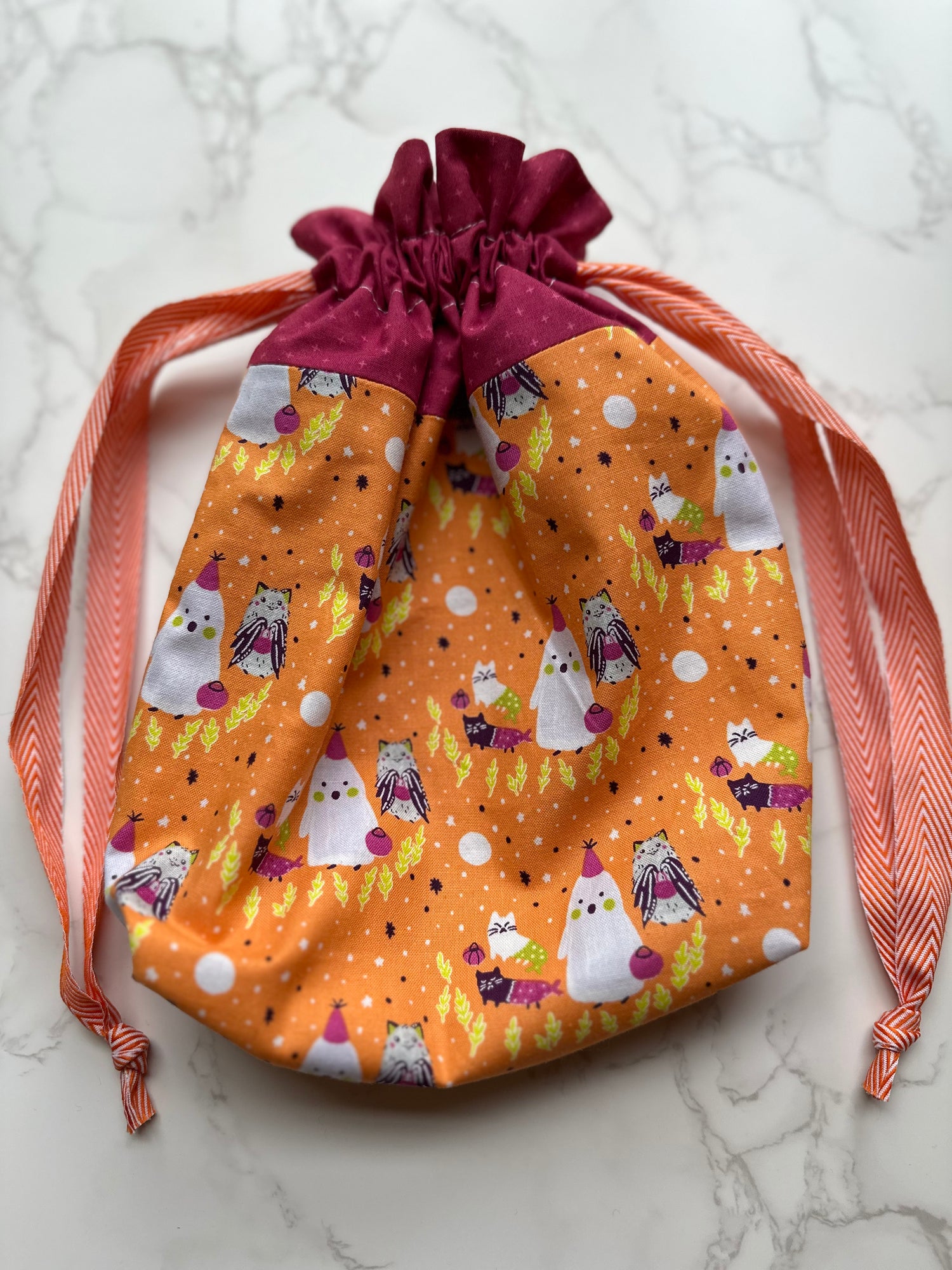 lined drawstring bags