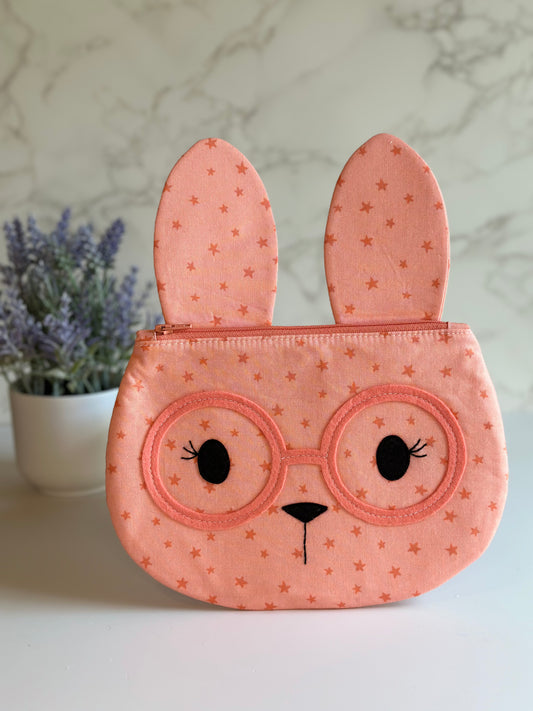 bunny zipper pouch