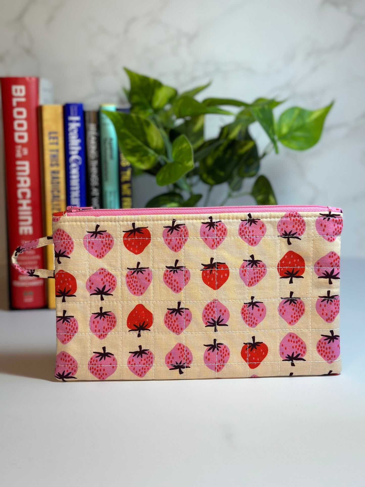 quilted pouch