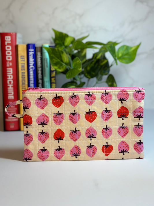 quilted pouch