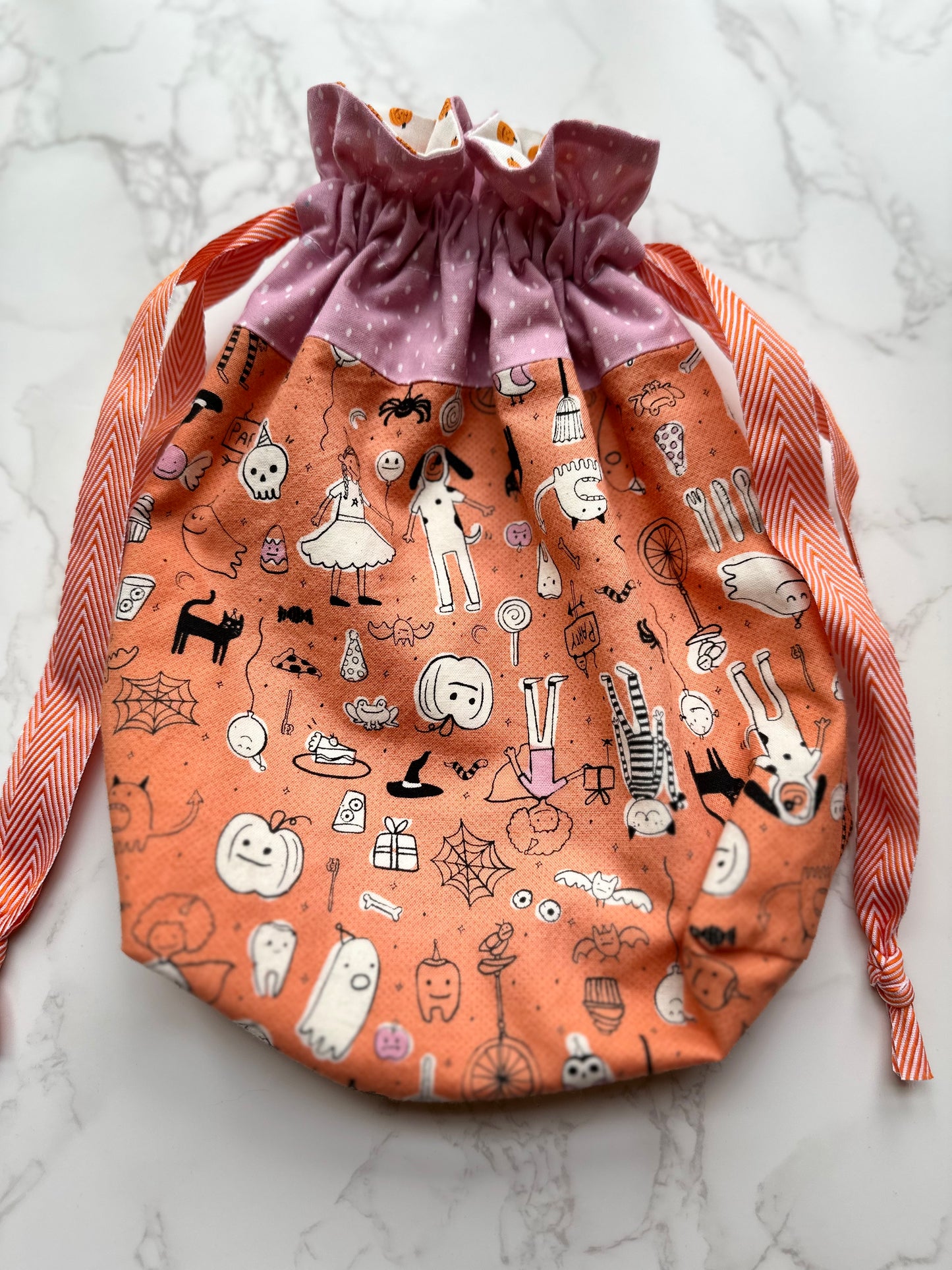 Lined Drawstring Bag