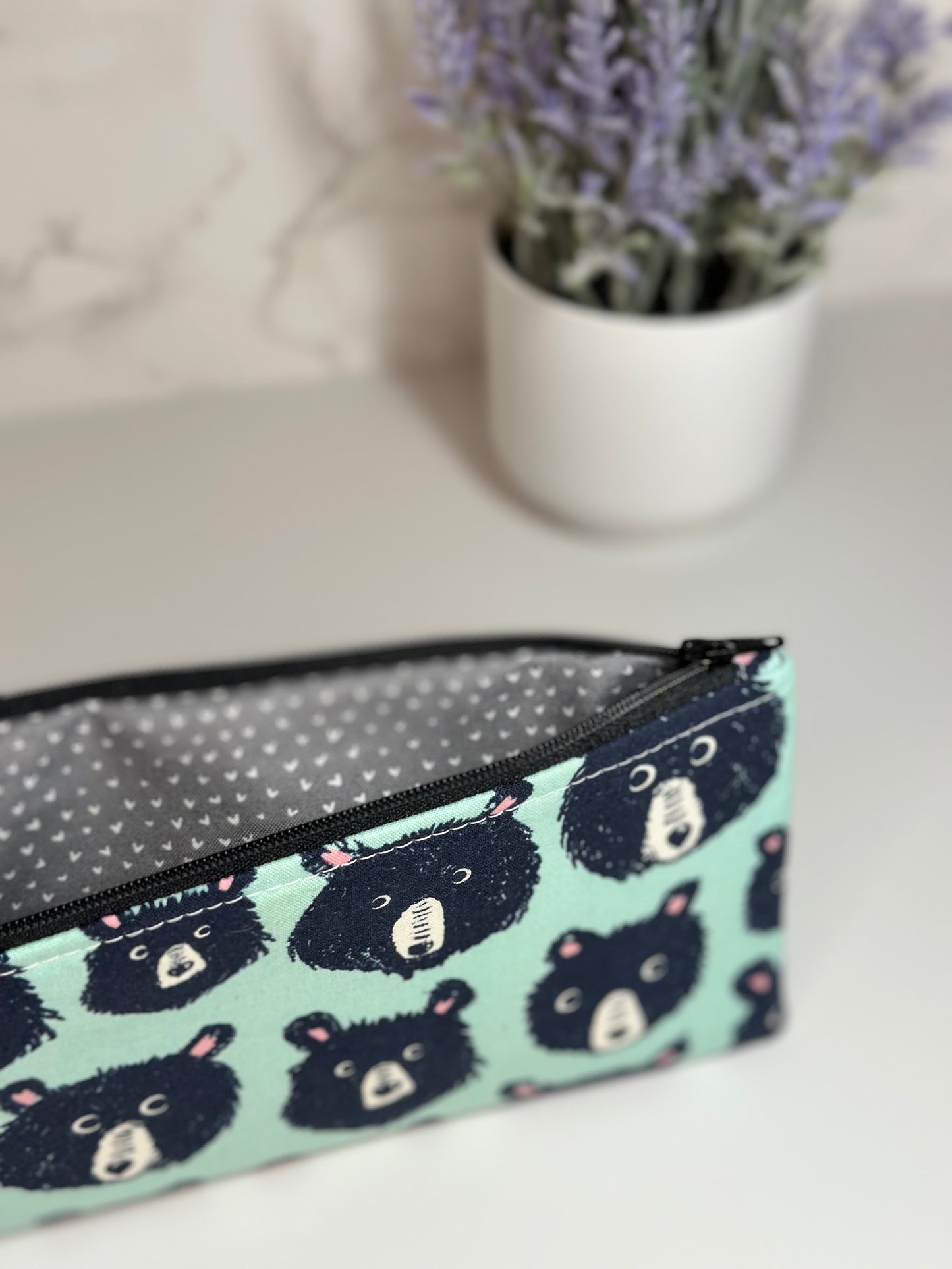 pencil pouch - bears