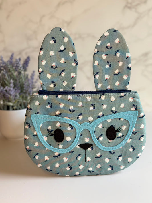 bunny zipper pouch