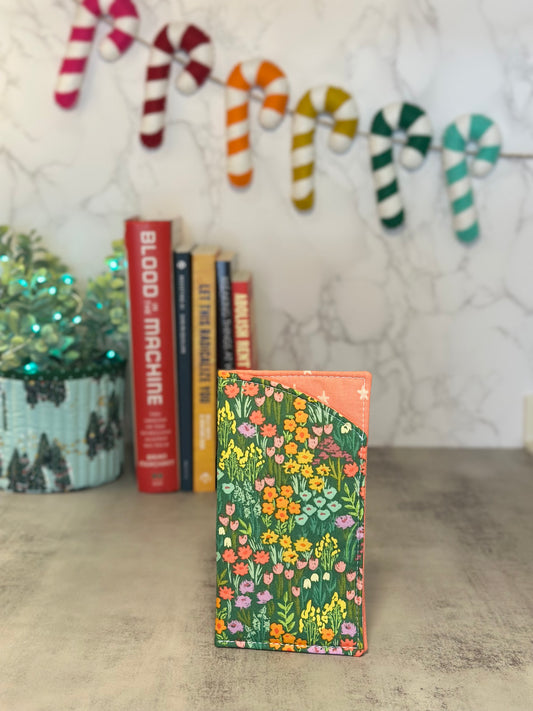 eyeglass case - flower field