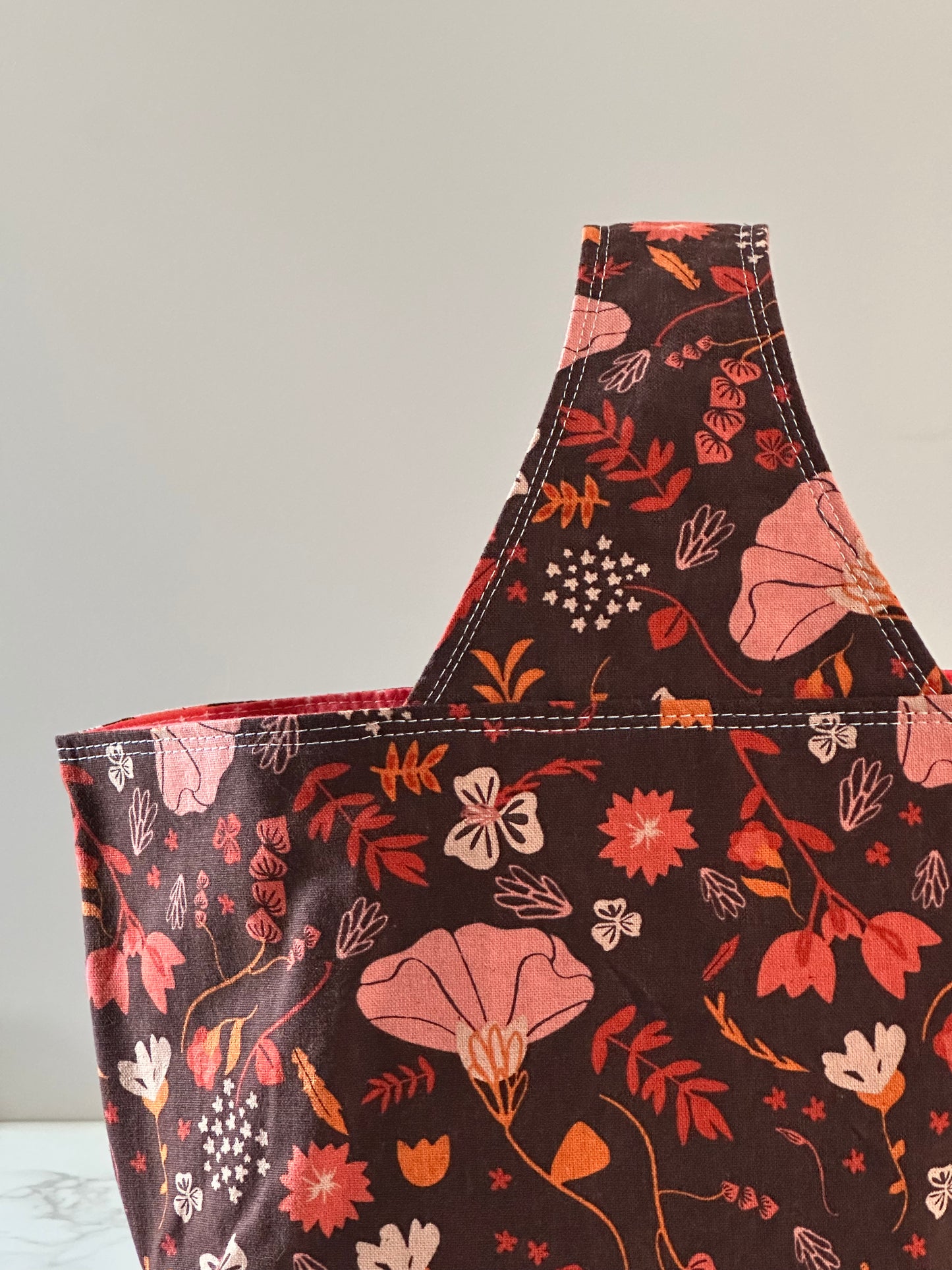 Canvas Fabric Basket