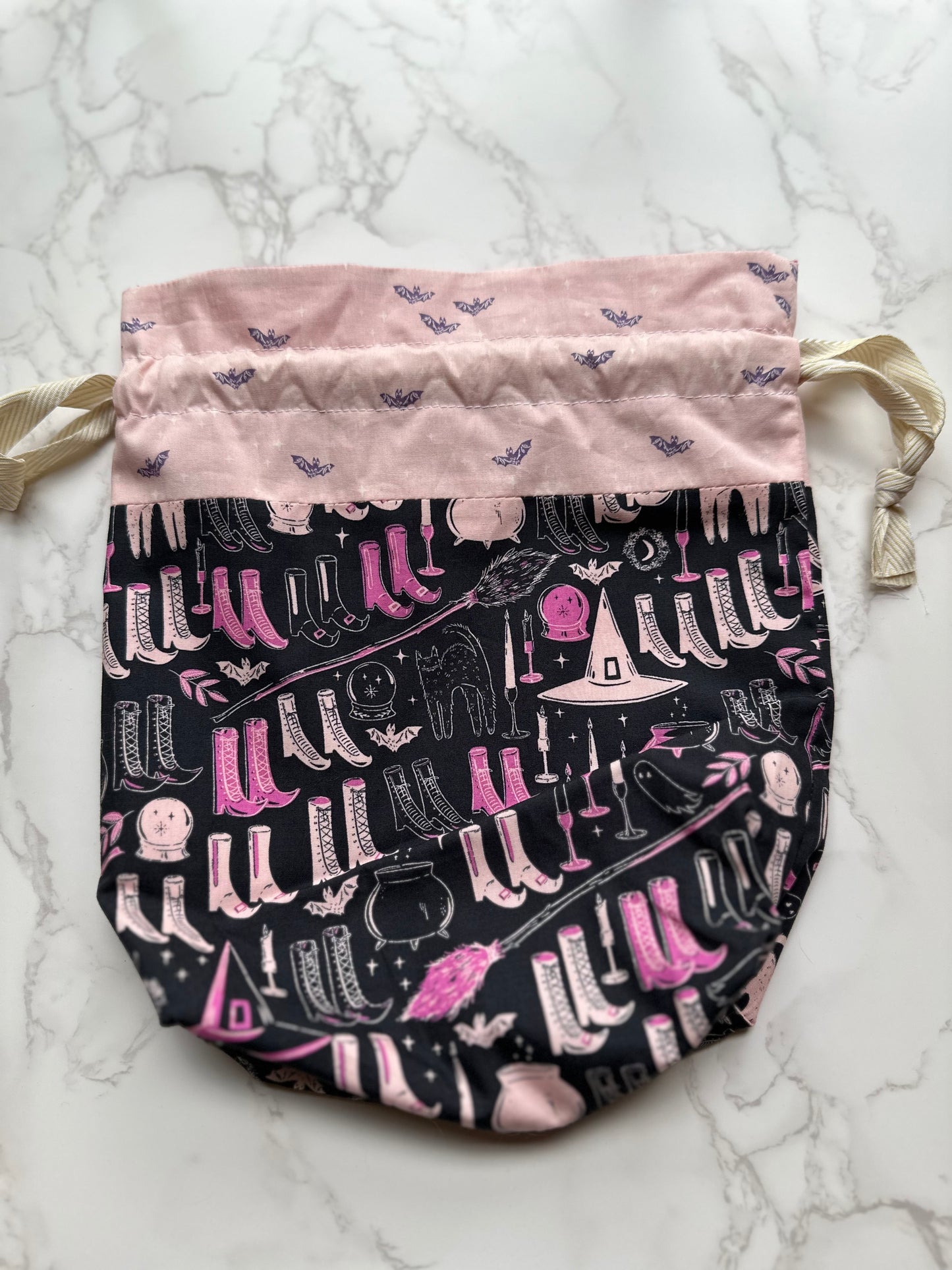 Lined Drawstring Bag - Witch’s Wardrobe Sweet