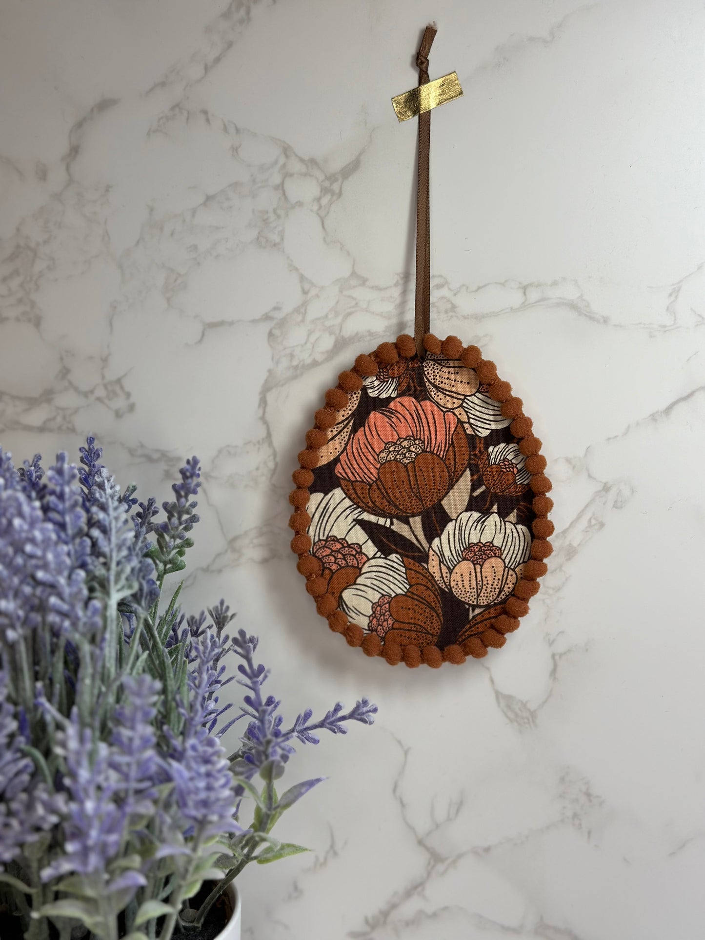 spring ornament - dark floral