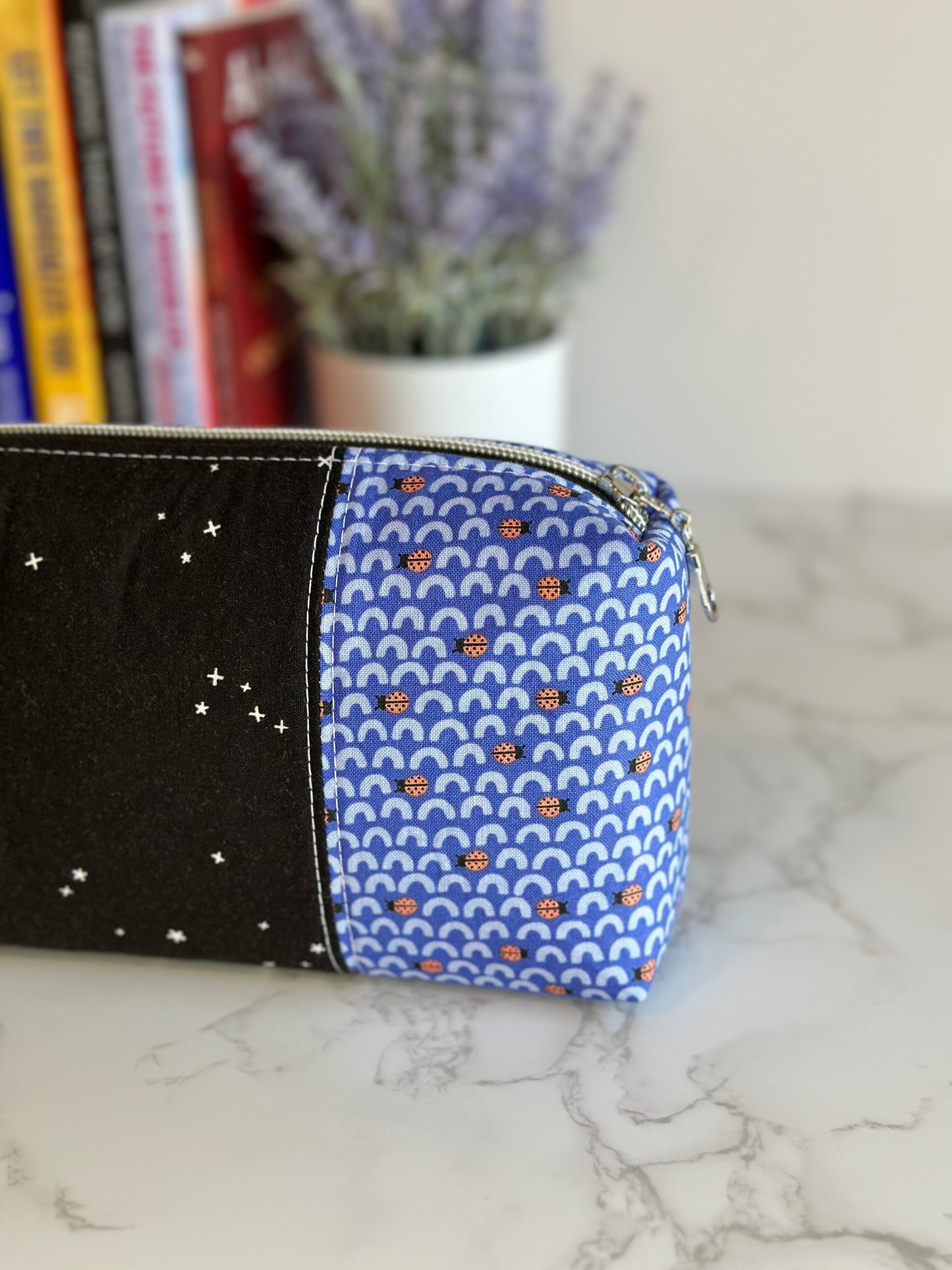 Boxy Pouch - Ladybugs