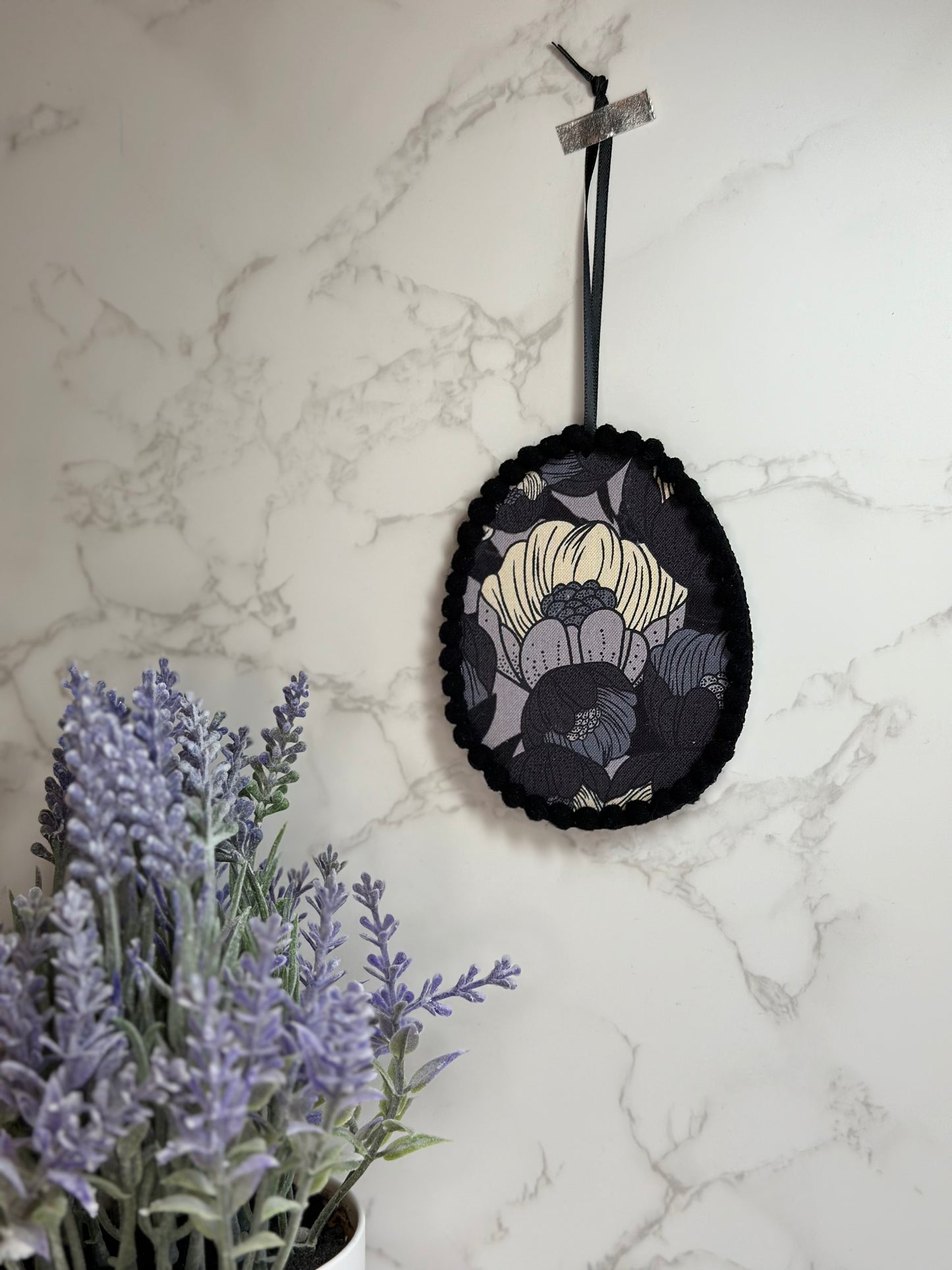 spring ornament - dark floral