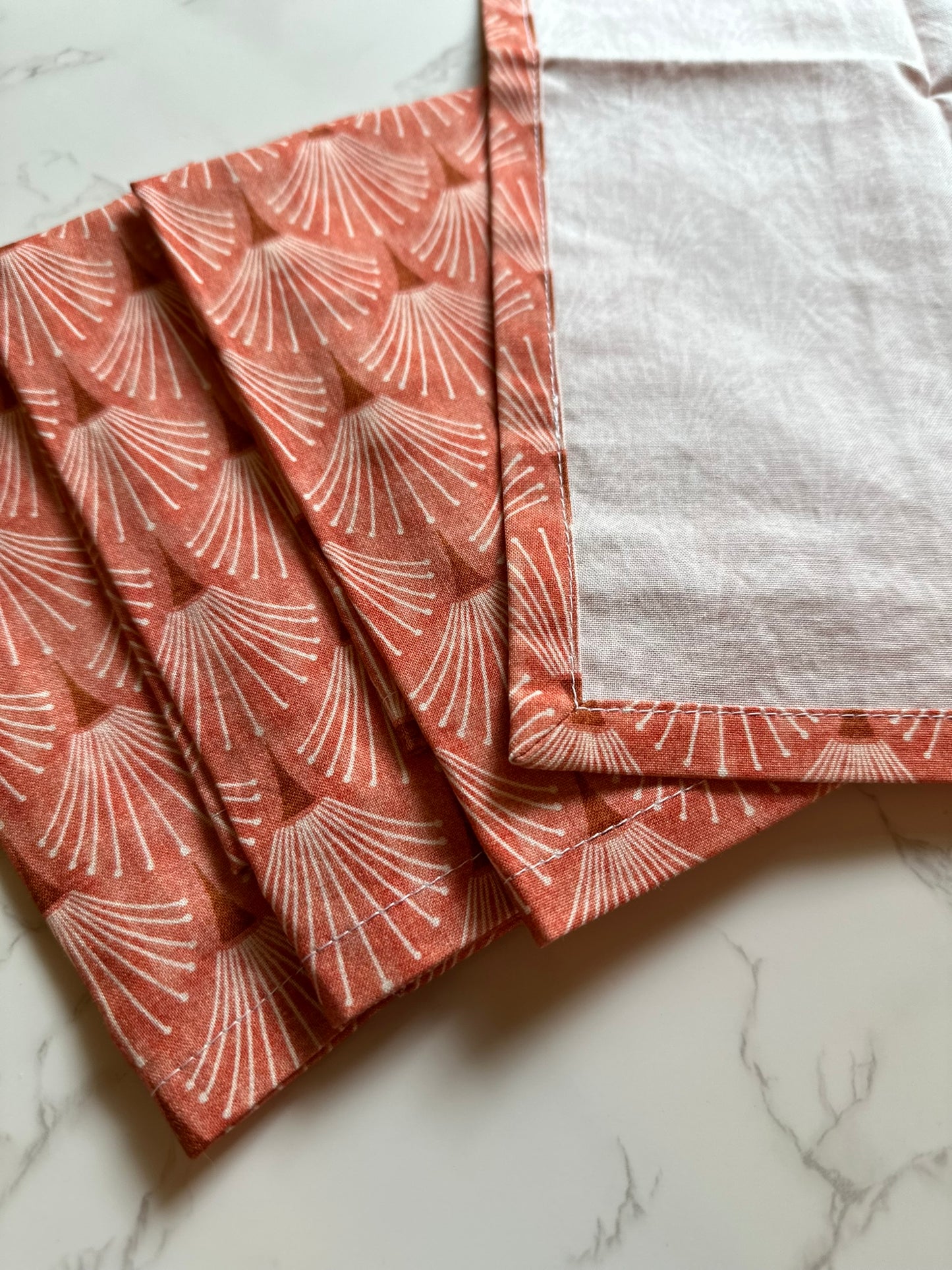 organic cotton - fabric napkins - set of 4