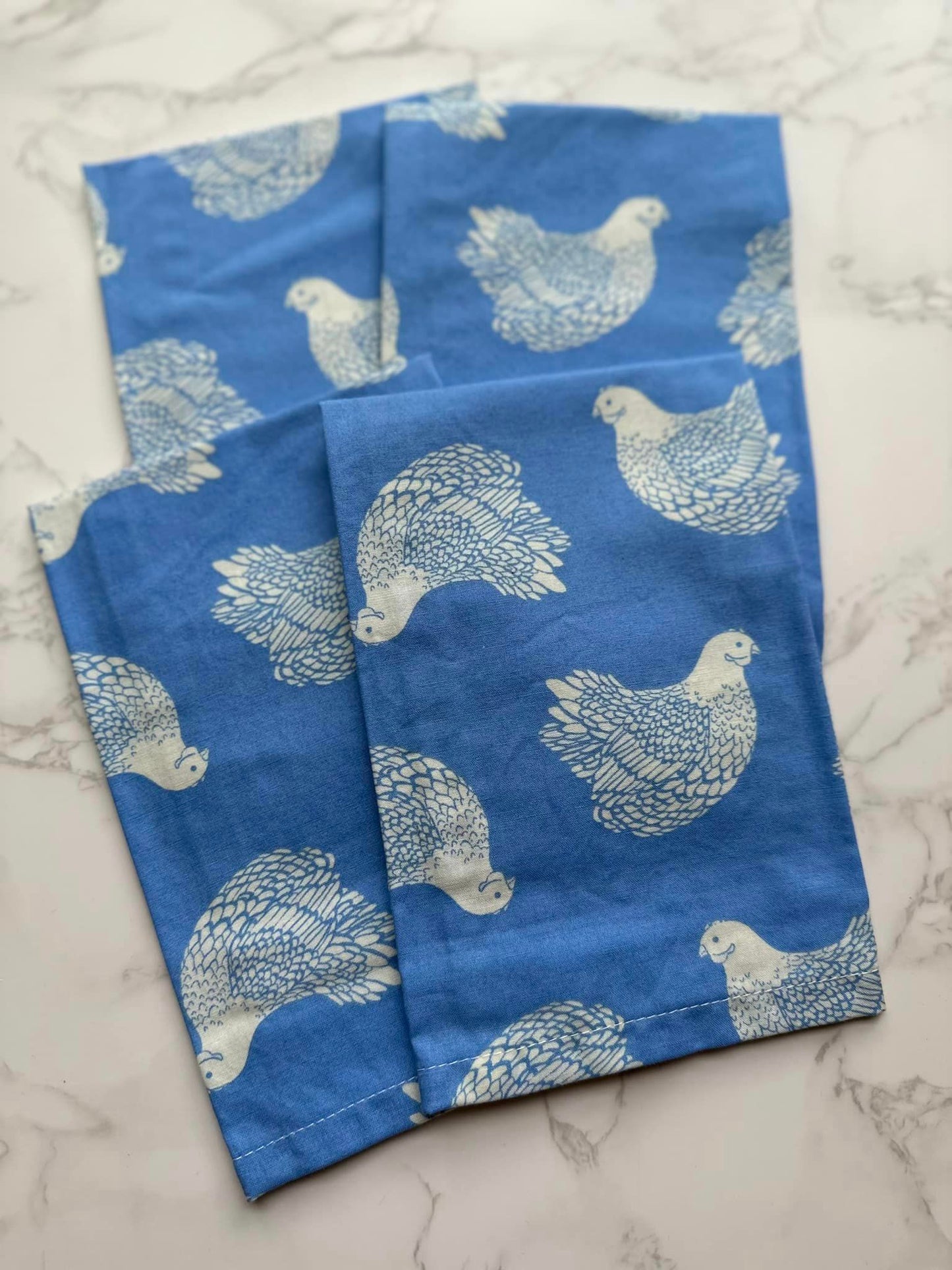 cotton fabric napkins - set of 4