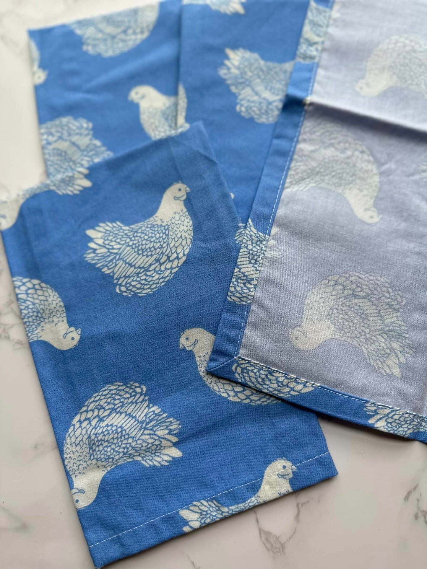 cotton fabric napkins - set of 4