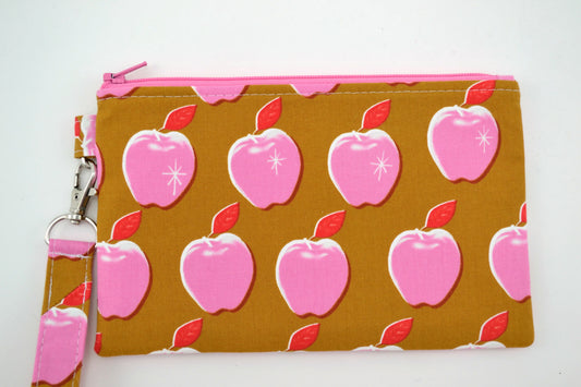 Essential Wristlet - Pink Apple