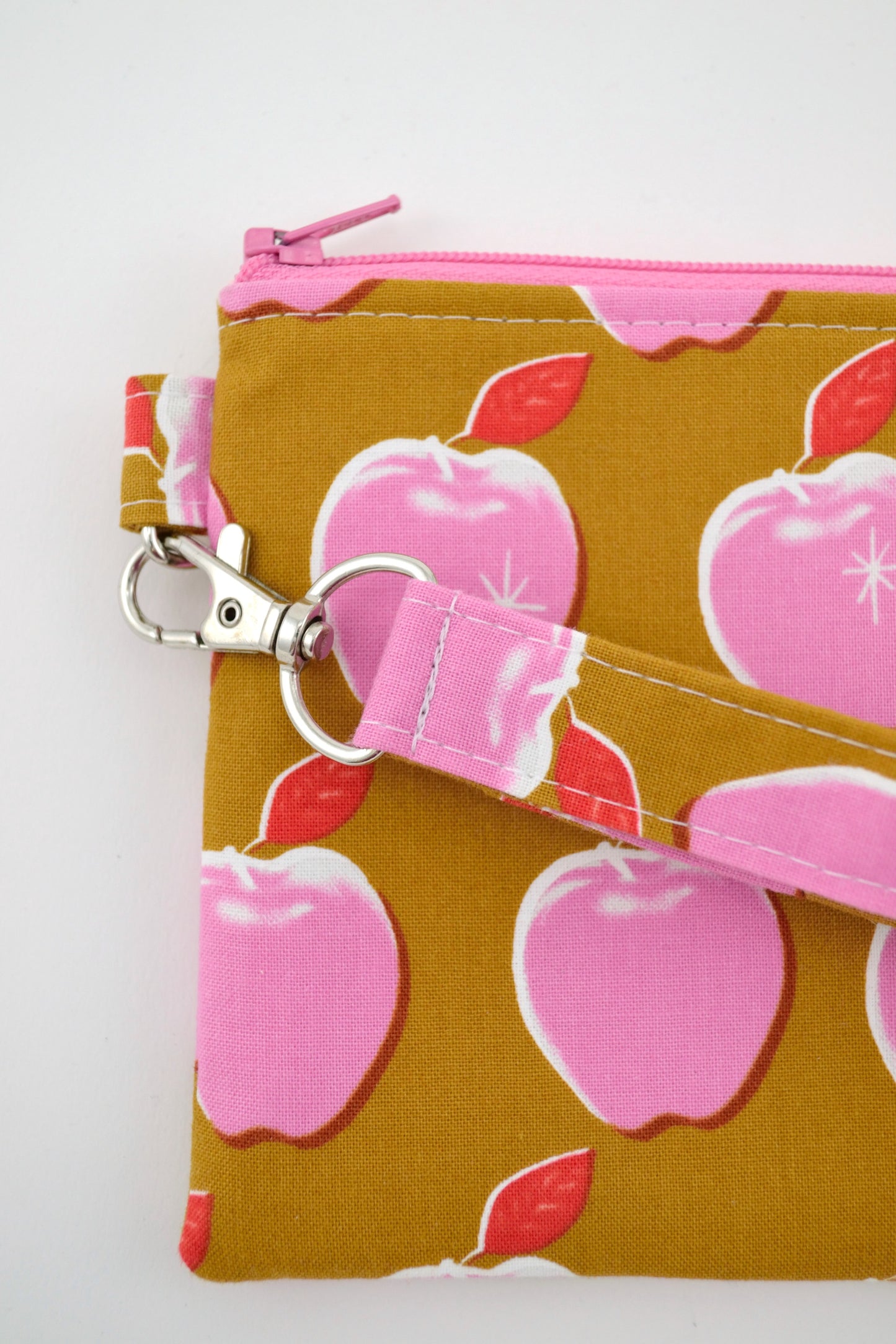 Essential Wristlet - Pink Apple