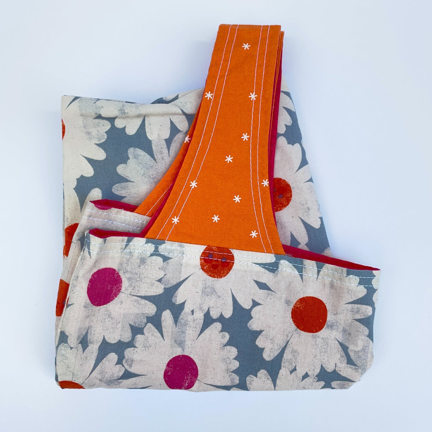 Reusable Fabric Tote - Daisies