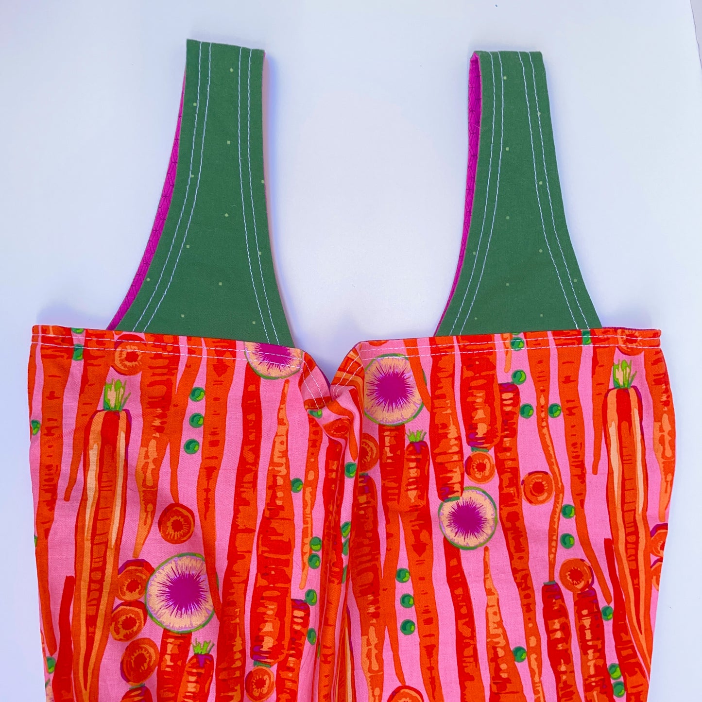 Reusable Fabric Tote - Carrots