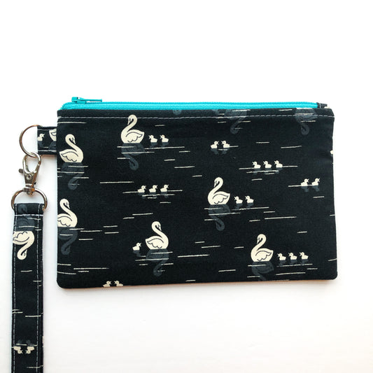 Essential Wristlet - Swans